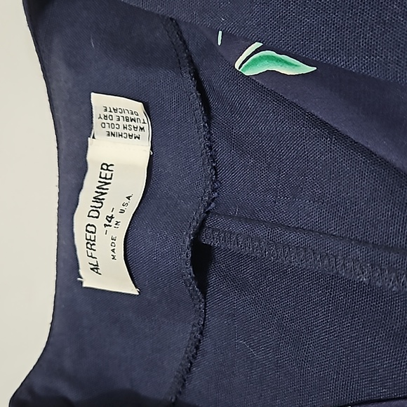 Alfred Dunner Women's Size 14 Short Sleeve Blazer Blouse Top #W597 - Picture 3 of 10